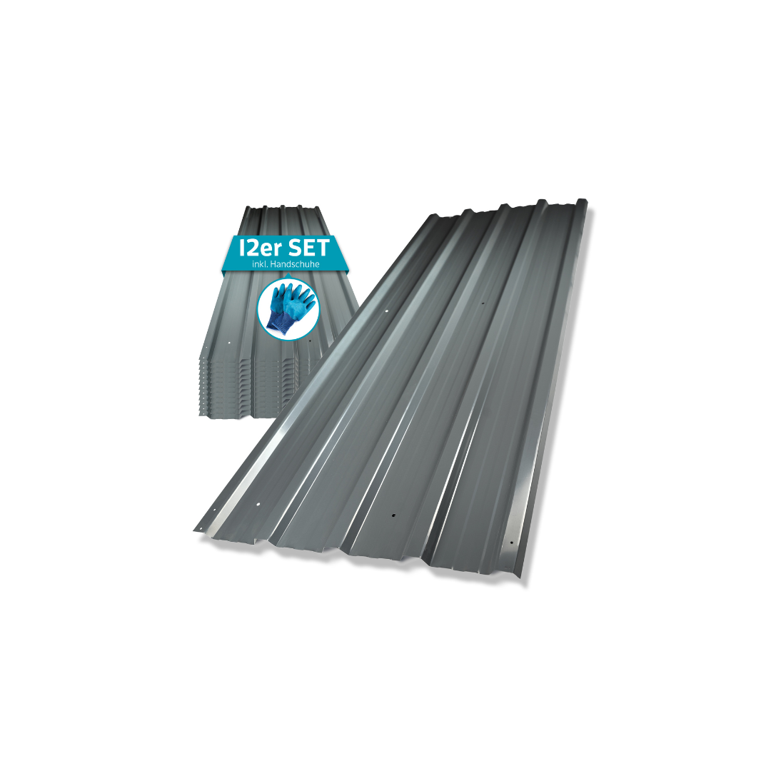 12-piece trapezoidal sheet set by the brand Kaiser plastic