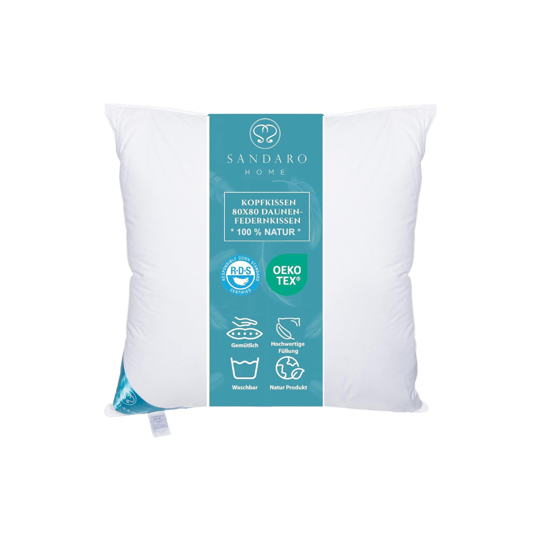 Down Feather Pillow by Sandaro Home