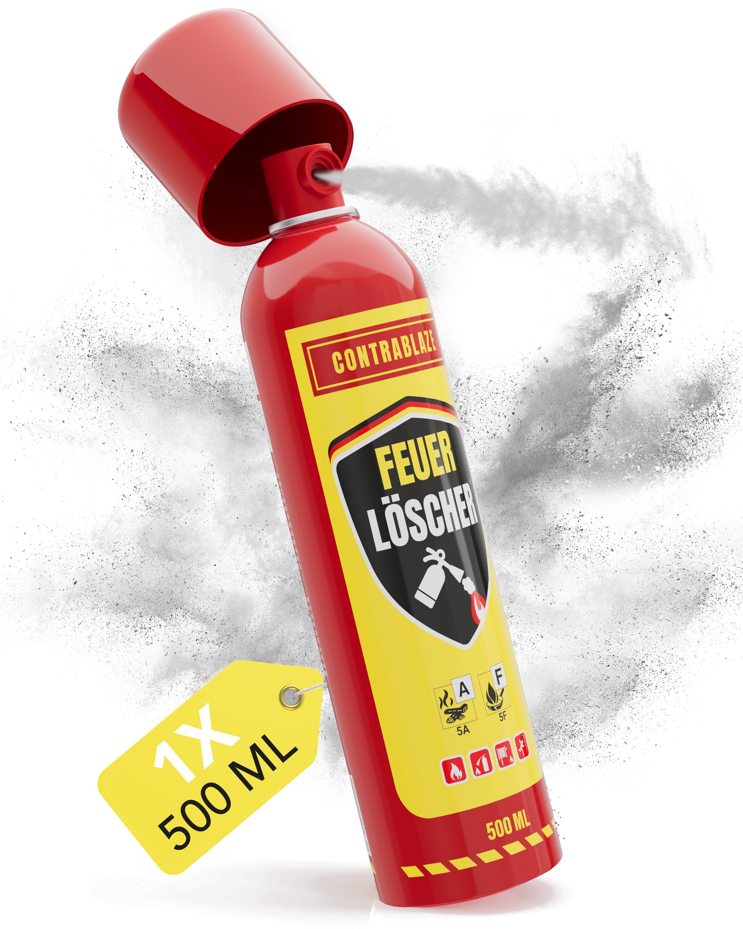 Feuerlöscher der Marke Contrablaze