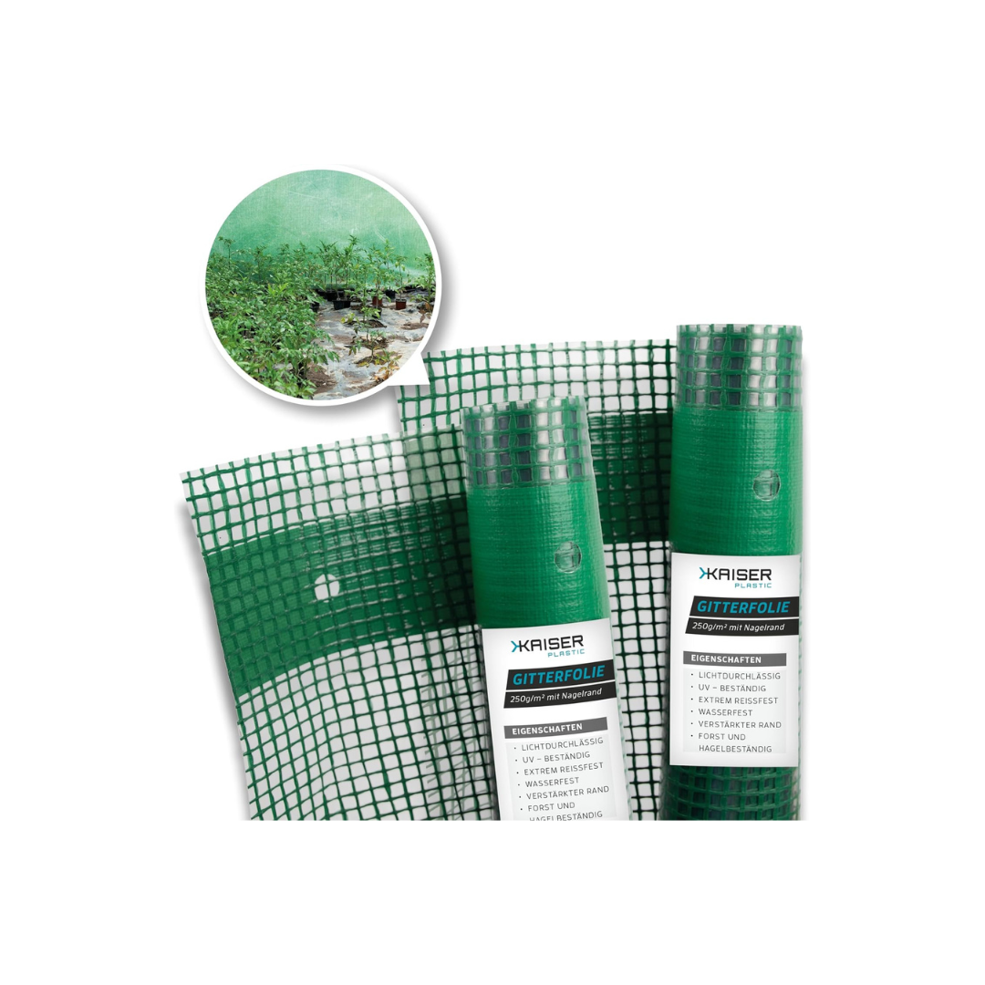 Gitterfolie der Marke KAISER plastic
