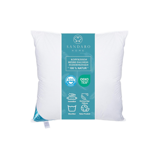 Down Feather Pillow by Sandaro Home