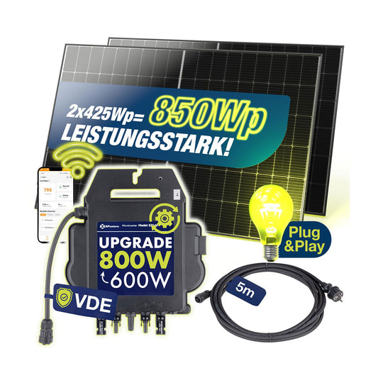 Balcony power plant from the SPAUN brand