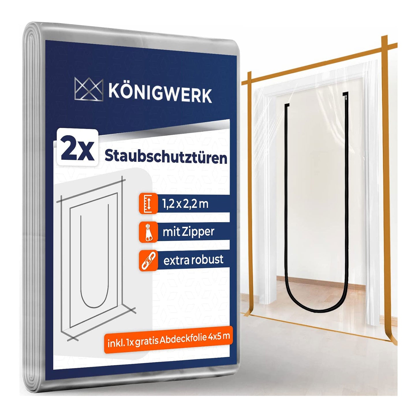 Staubschutztür der Marke Königwerk