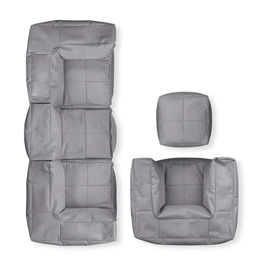 5-piece modular bean bag set from Lumaland