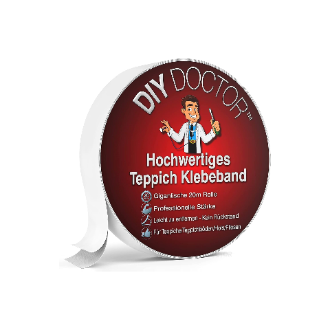 Teppichklebeband Doppelseitig der Marke DIY Doctor