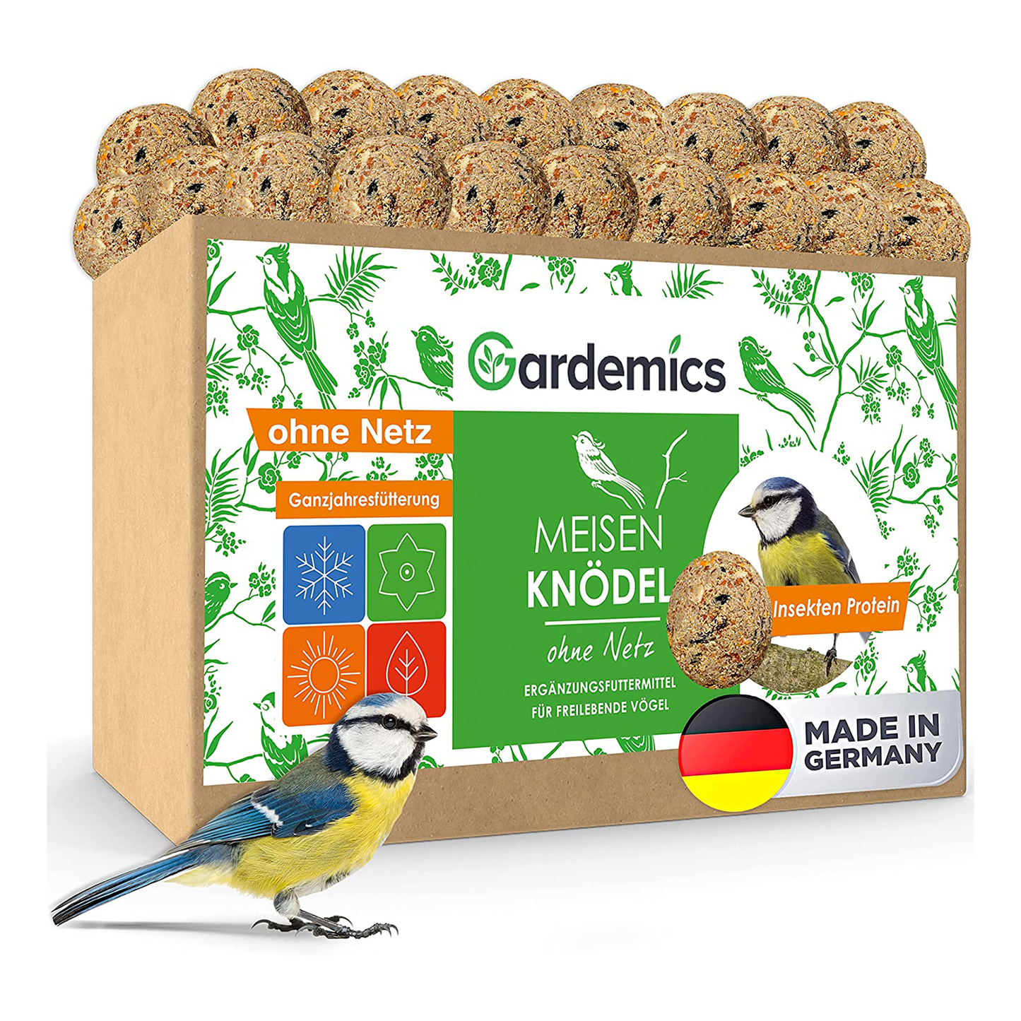 Meisenknödel der Marke Gardemics